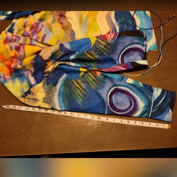 Ulla Johnson Holland Retails $590 Abstract-Print Cotton Wrap Jacket Size 4 - Picture 16 of 16